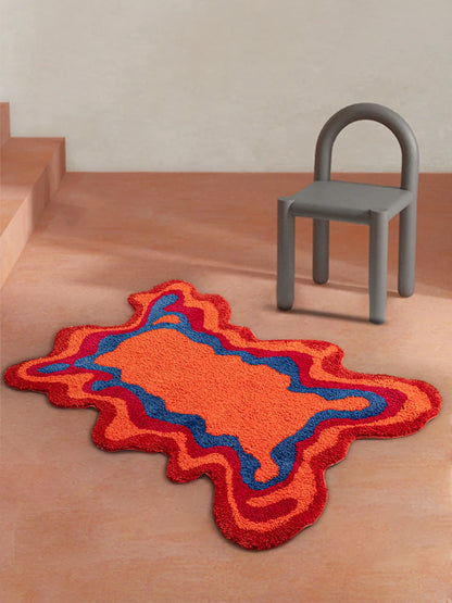 Molissa™ 70s Retro Psychedelic Rug