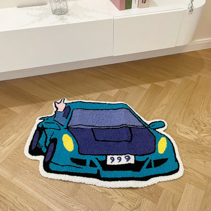 Molissa™ Sports Racing Car Shape Rug