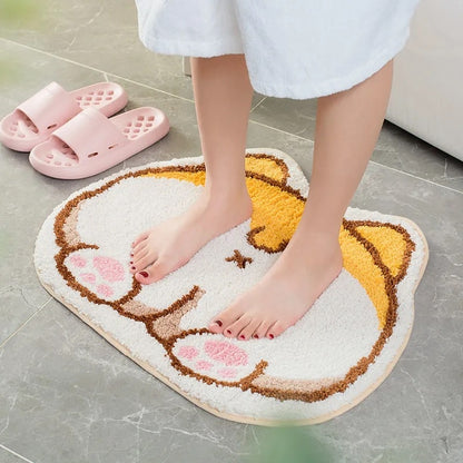 Molissa™ Cute Corgi Rug