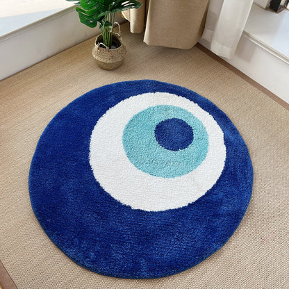 Molissa™ Fluffy Evil Eye Rug