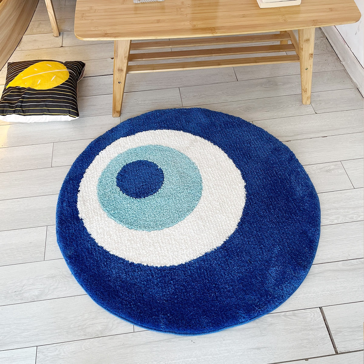 Molissa™ Fluffy Evil Eye Rug