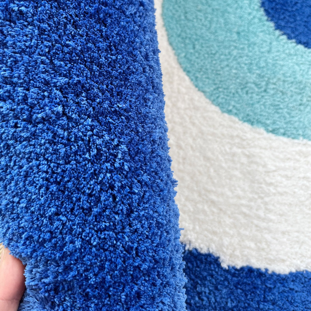 Molissa™ Fluffy Evil Eye Rug