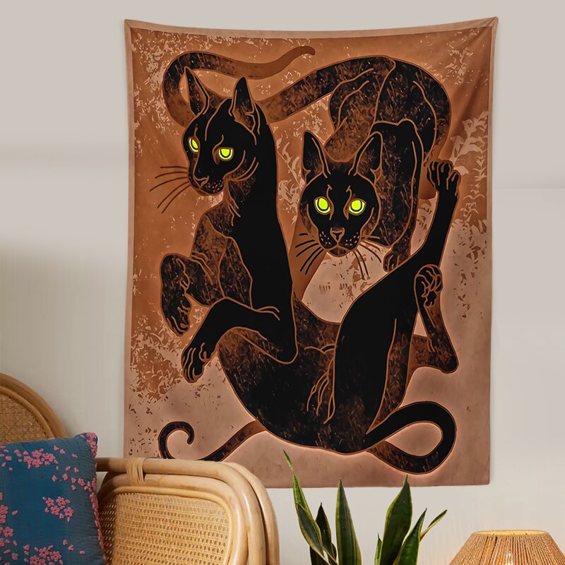 Molissa™ Mysterious Divination Baphomet Tapestry