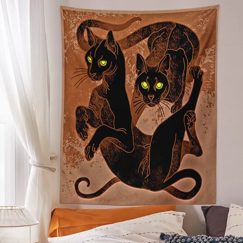 Molissa™ Mysterious Divination Baphomet Tapestry