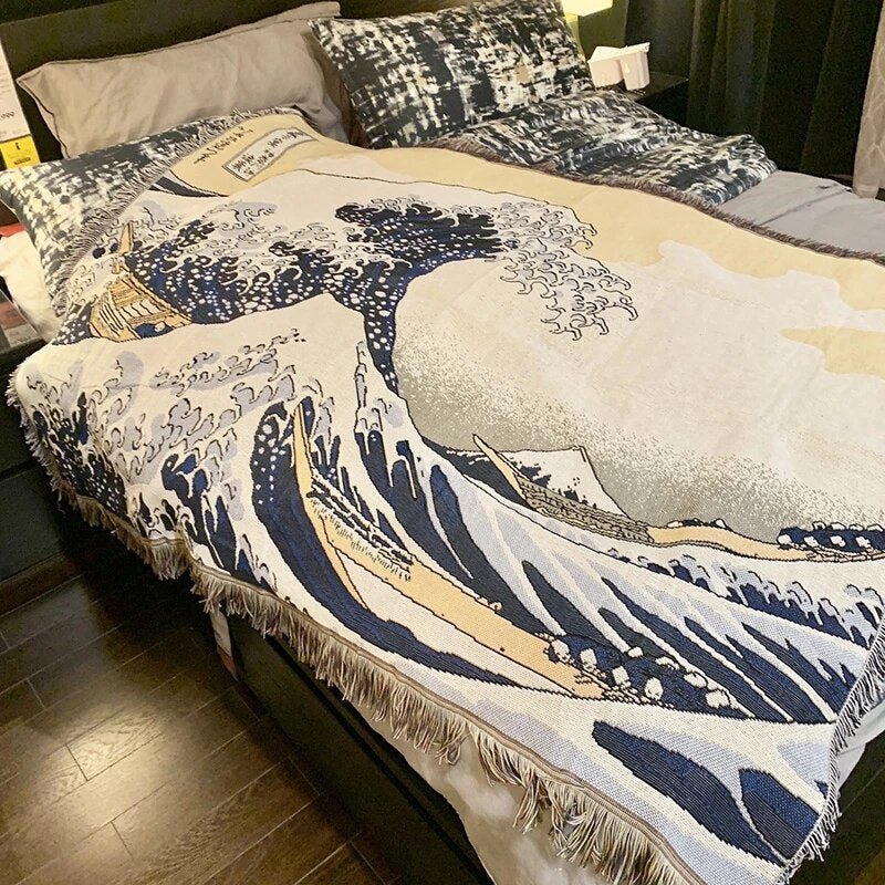 Molissa™ The Great Wave off Kanagawa Blanket