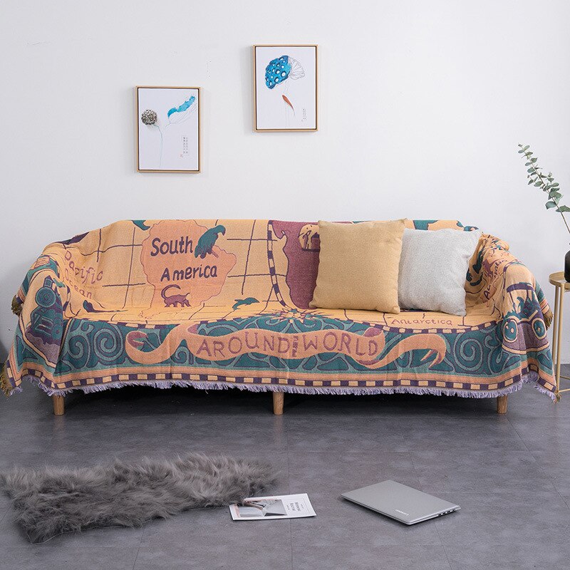 Molissa™ World Map Blanket