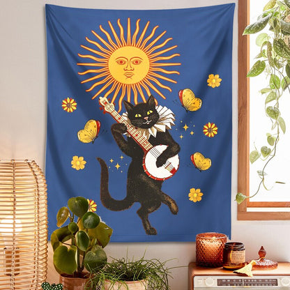 Molissa™ Party Cat Tapestry