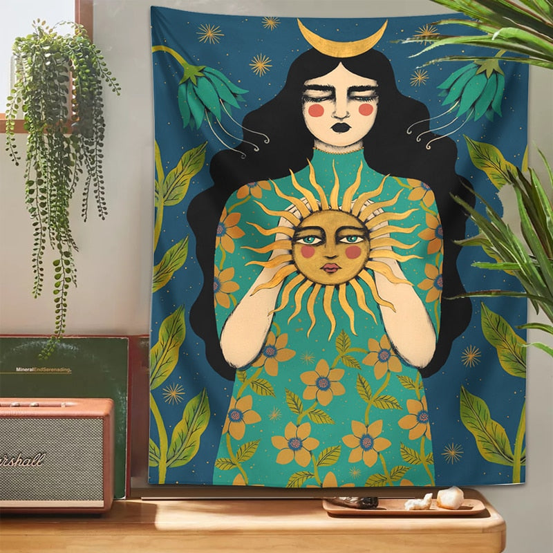 Molissa™ Sun Girl Tapestry