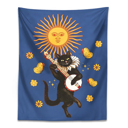 Molissa™ Party Cat Tapestry