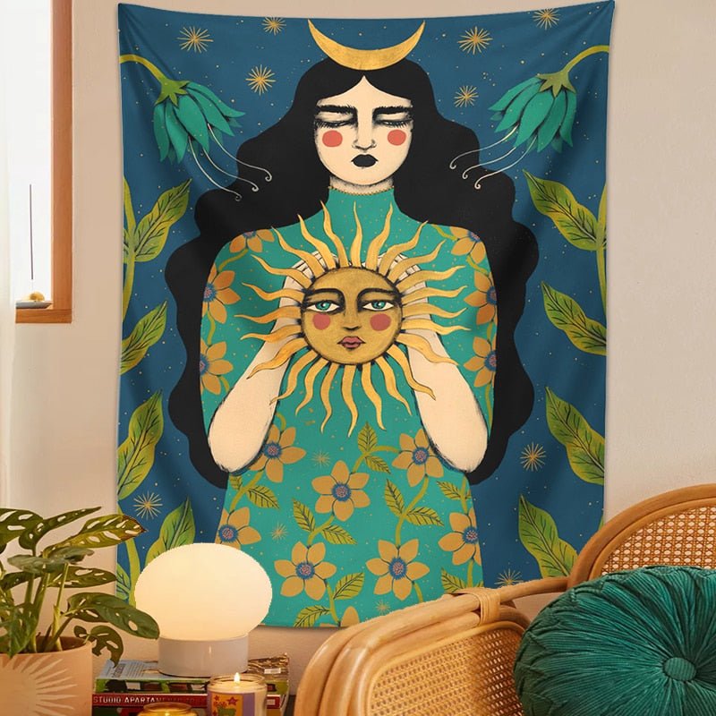 Molissa™ Sun Girl Tapestry