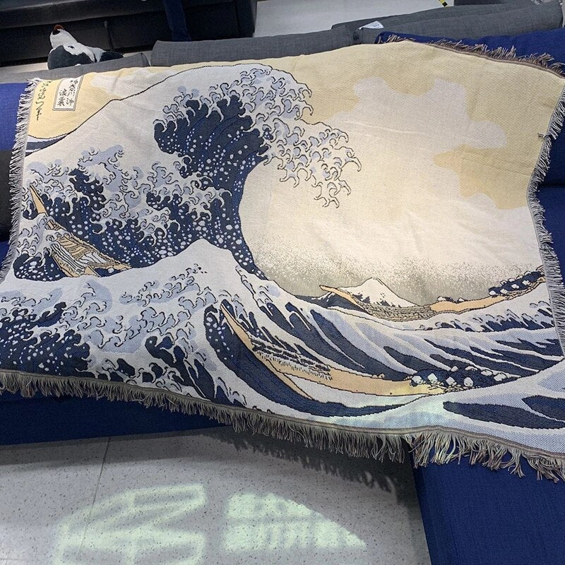 Molissa™ The Great Wave off Kanagawa Blanket