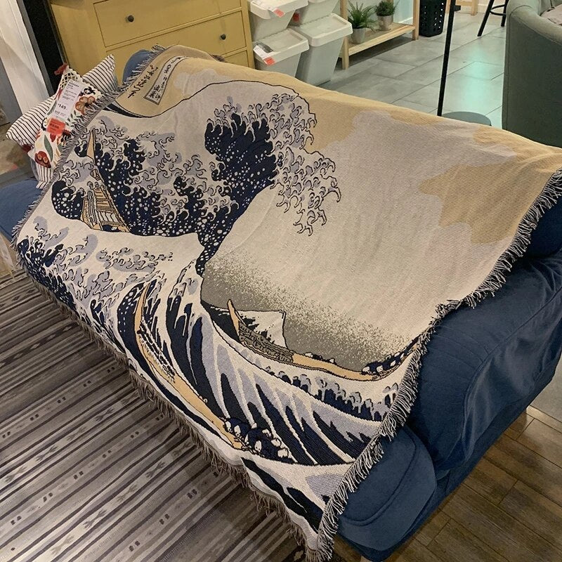 Molissa™ The Great Wave off Kanagawa Blanket